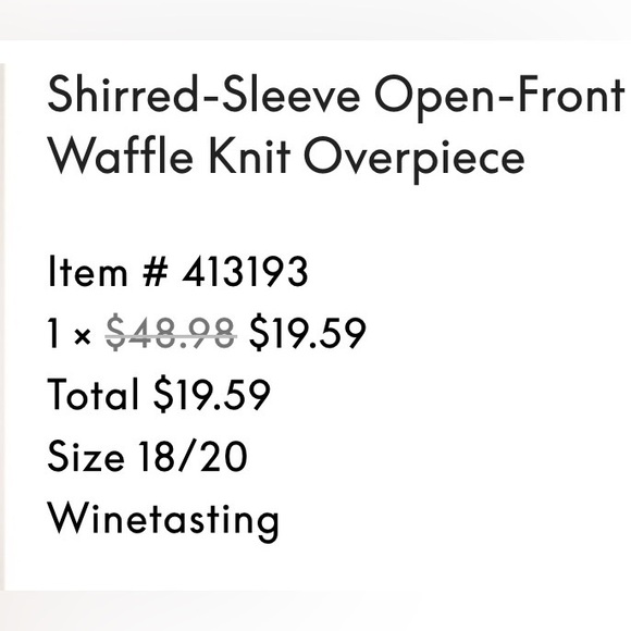 Lane Bryant Women's Cardigan Sweater Set - 2 pieces included (18/20) - Picture 7 of 8